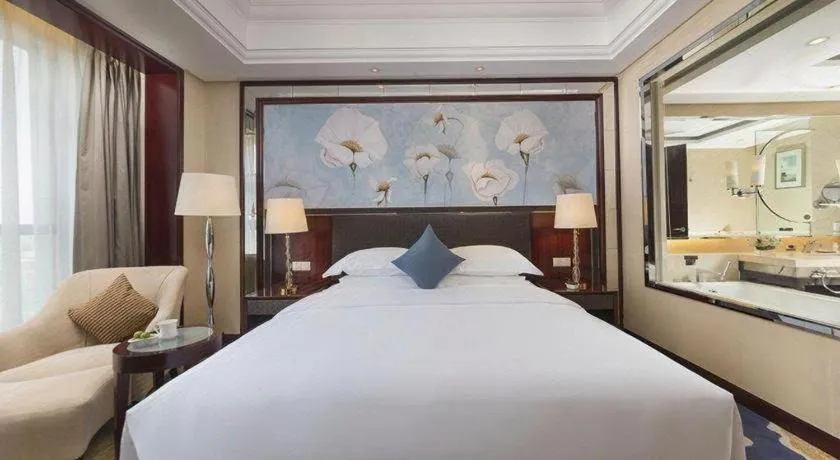 Bed in Maison New Century Hotel Cixi