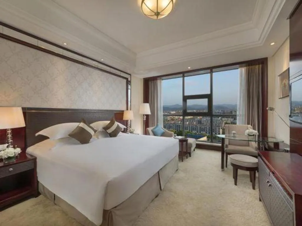 Bed in Maison New Century Hotel Cixi