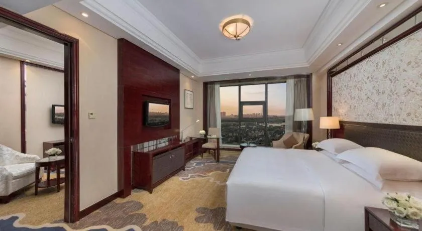 Bed in Maison New Century Hotel Cixi