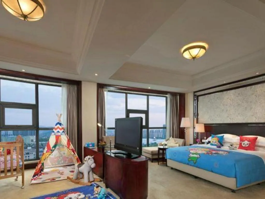 Bed in Maison New Century Hotel Cixi