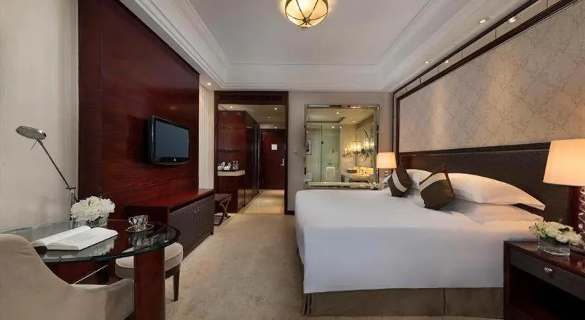 Bed in Maison New Century Hotel Cixi