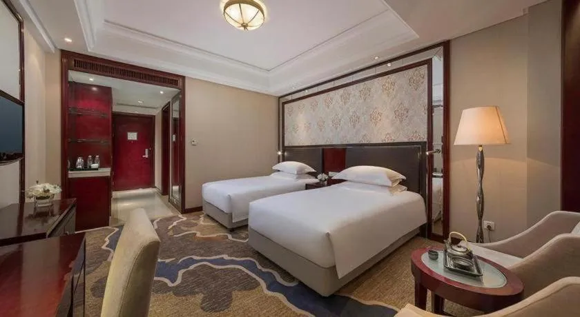 Bed in Maison New Century Hotel Cixi