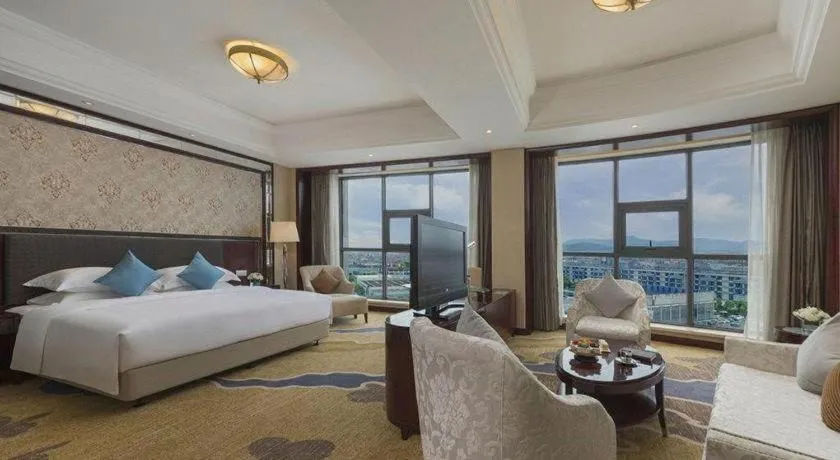 Bed in Maison New Century Hotel Cixi