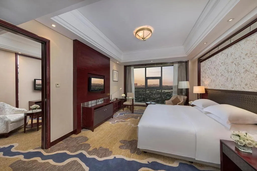 Bed in Maison New Century Hotel Cixi