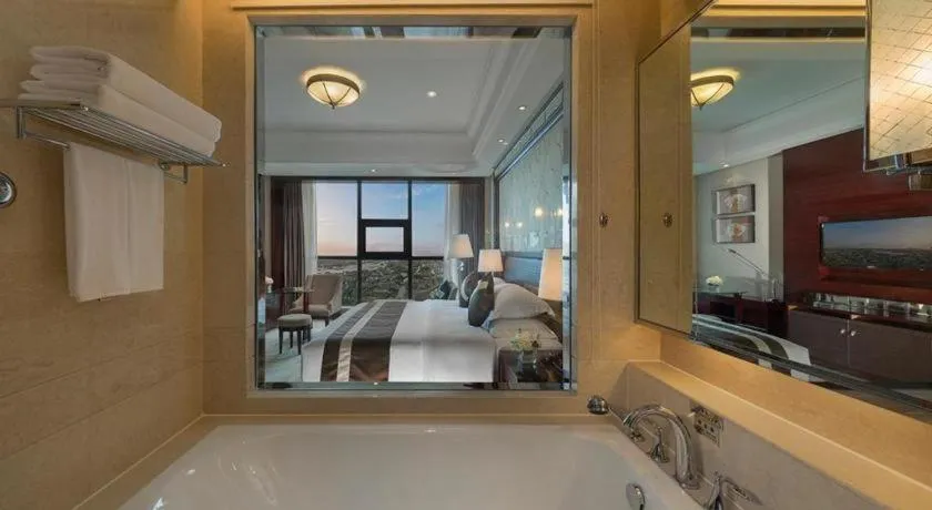 Bed in Maison New Century Hotel Cixi