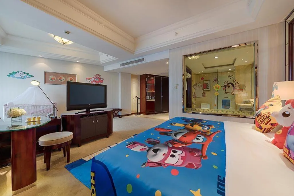 Bed in Maison New Century Hotel Cixi