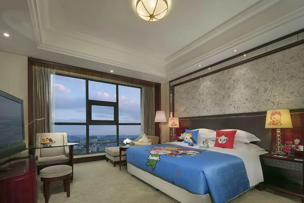 Bed in Maison New Century Hotel Cixi