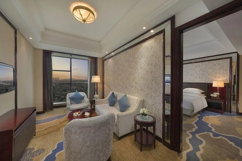 Bed in Maison New Century Hotel Cixi