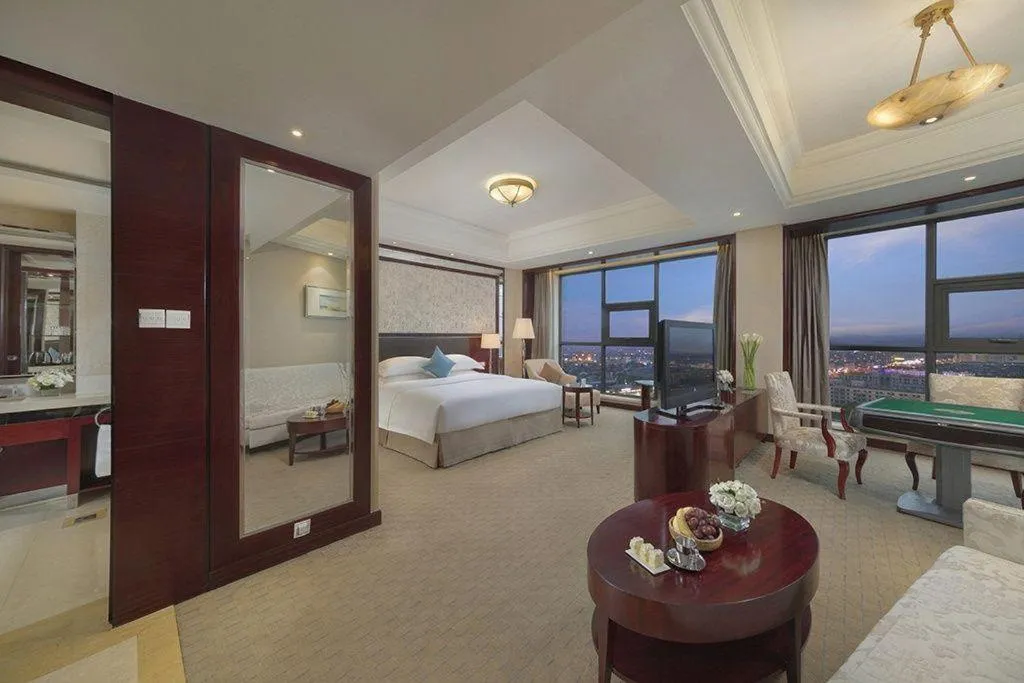 Bed in Maison New Century Hotel Cixi