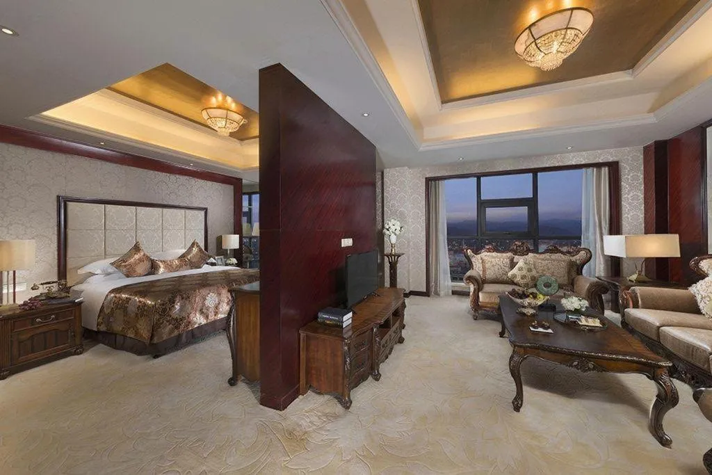 Bed in Maison New Century Hotel Cixi