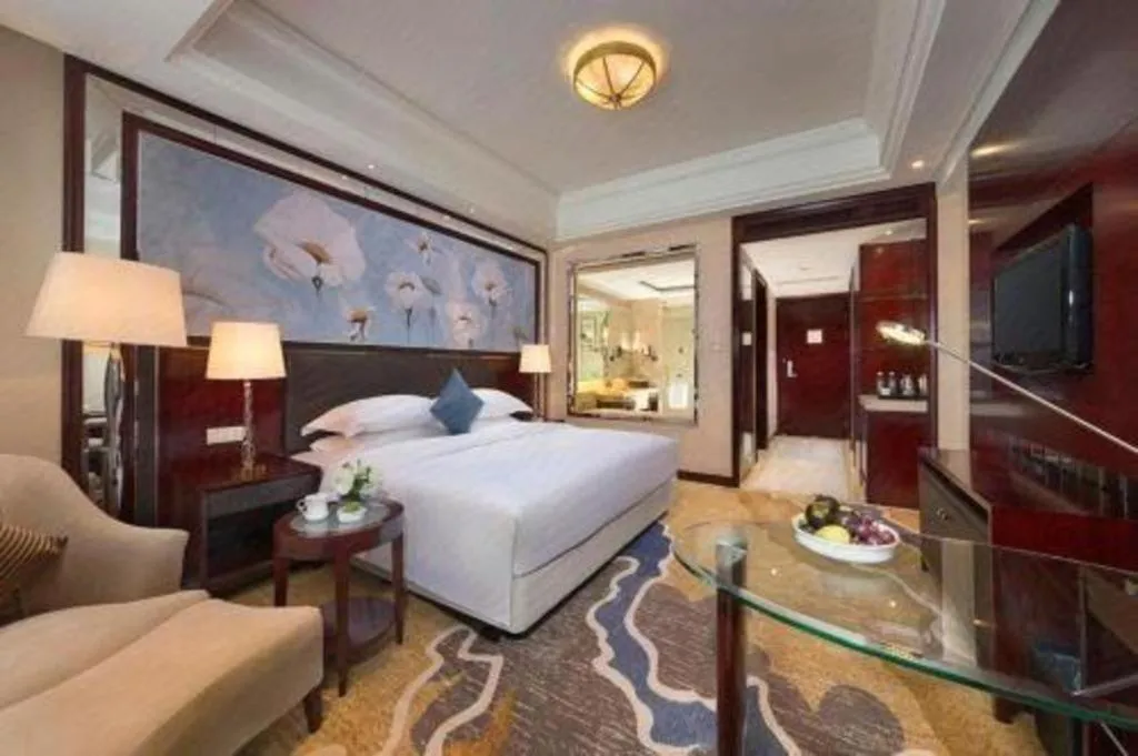 Bed in Maison New Century Hotel Cixi