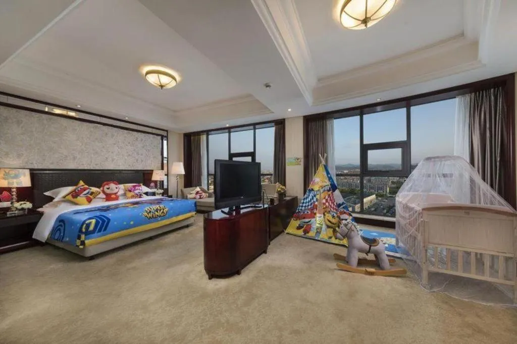 Bed in Maison New Century Hotel Cixi