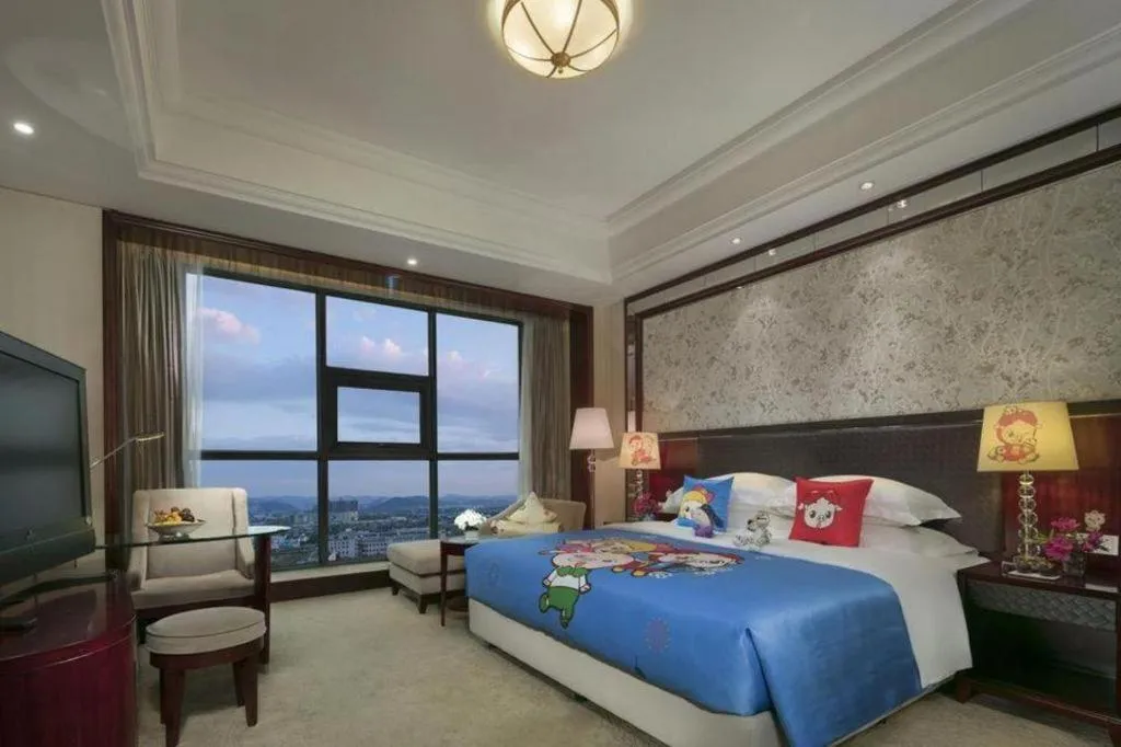 Bed in Maison New Century Hotel Cixi