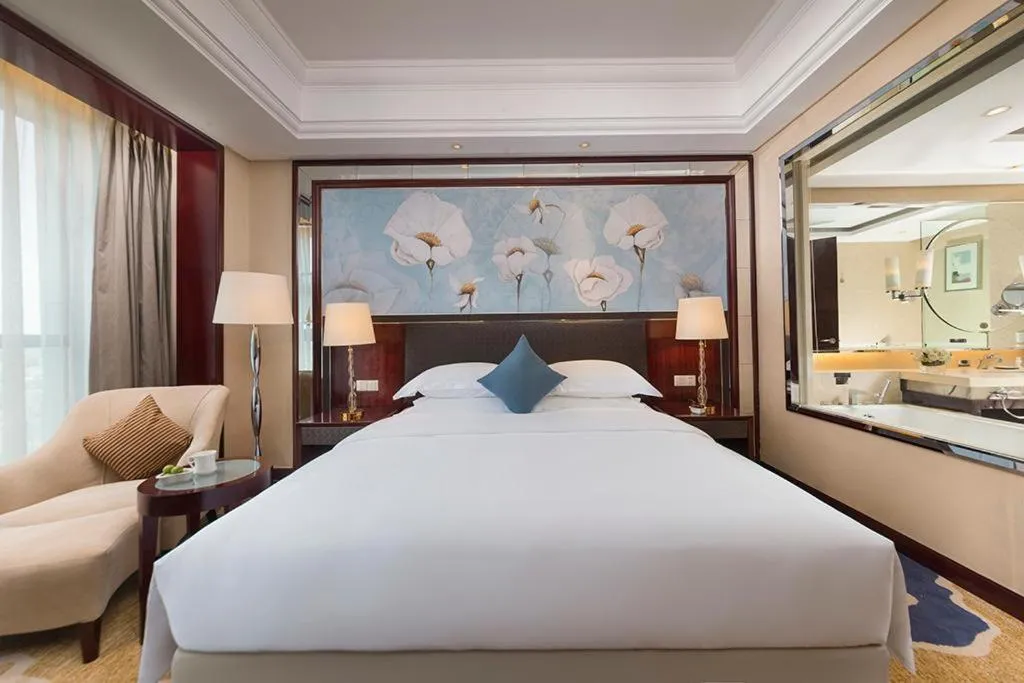 Bed in Maison New Century Hotel Cixi