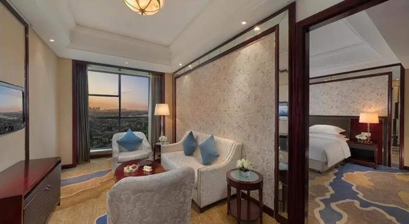 Bed in Maison New Century Hotel Cixi