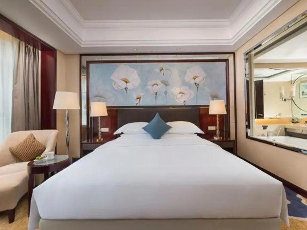 Bed in Maison New Century Hotel Cixi
