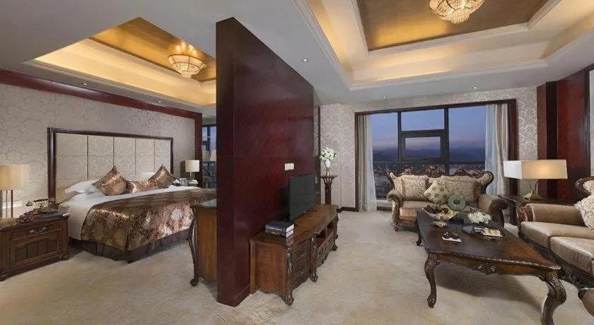 Bed in Maison New Century Hotel Cixi