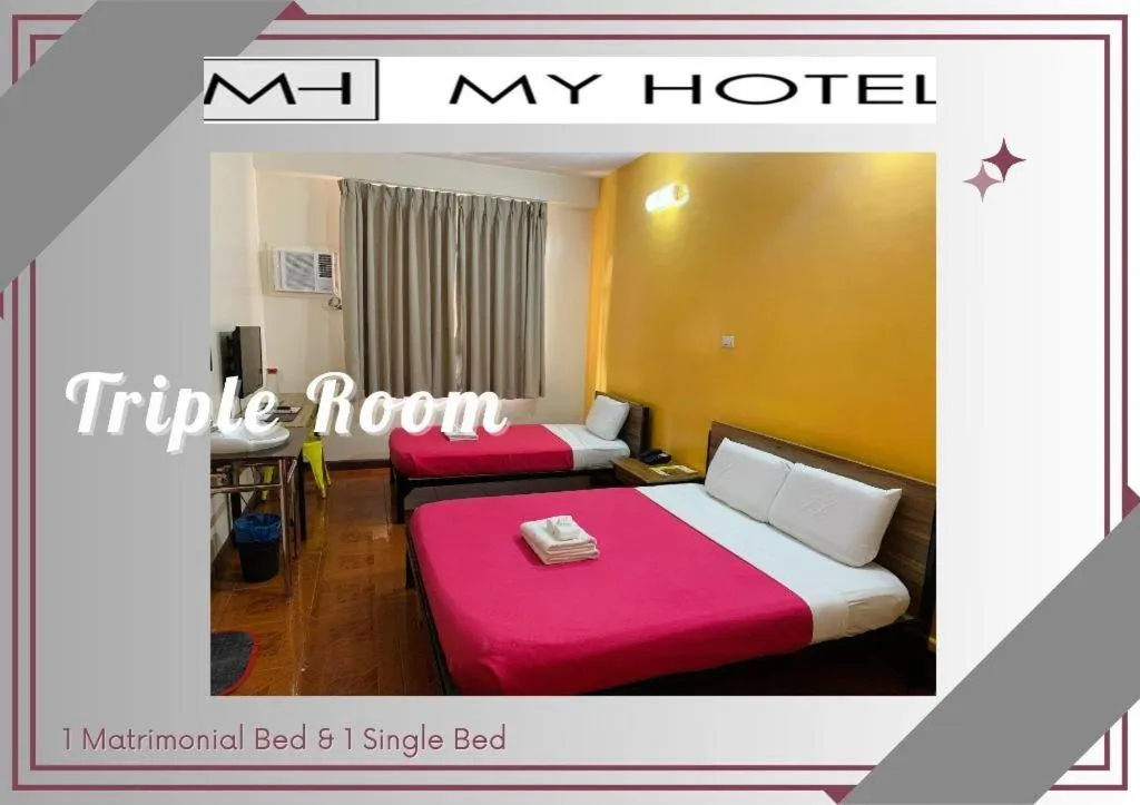 Bed in My Hotel Davao