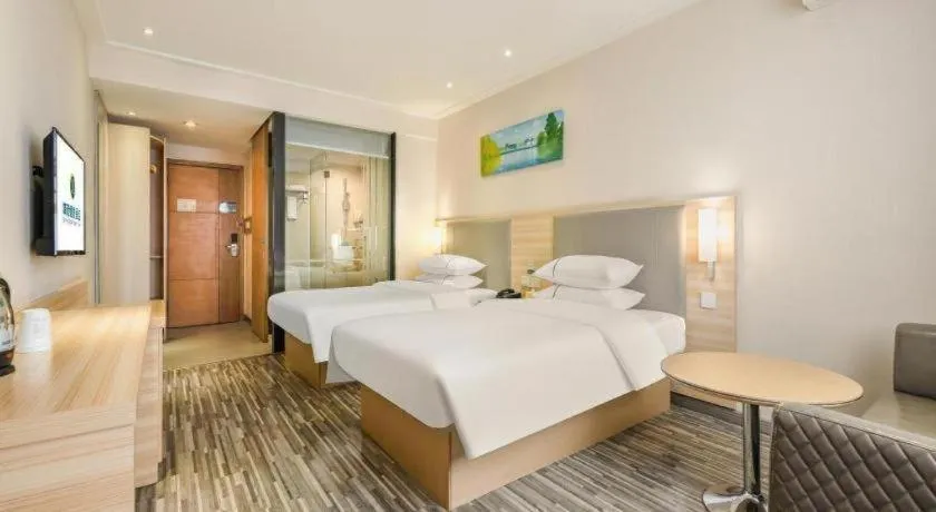 Bed in City Comfort Inn Nanning Zoo Keyuan Avenue
