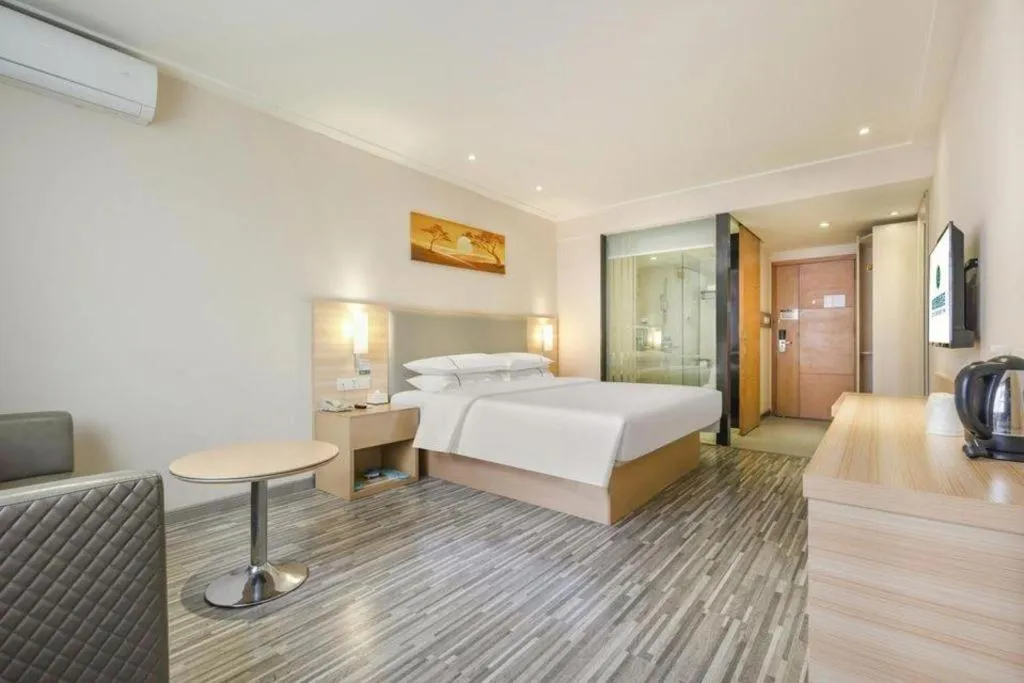 Bed in City Comfort Inn Nanning Zoo Keyuan Avenue