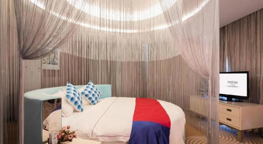 Bed in Country Garden Phoenix Hotel Anqing