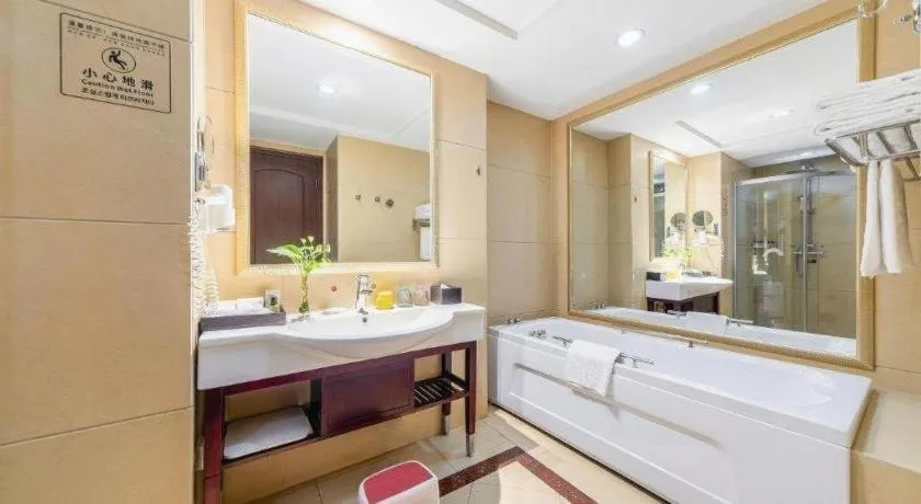 Bed in Country Garden Phoenix Hotel Anqing