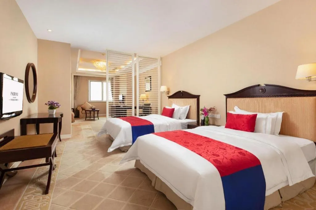 Bed in Country Garden Phoenix Hotel Anqing