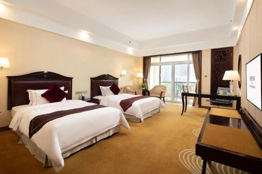 Bed in Country Garden Phoenix Hotel Anqing