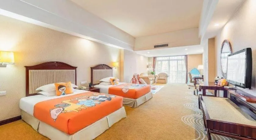 Bed in Country Garden Phoenix Hotel Anqing