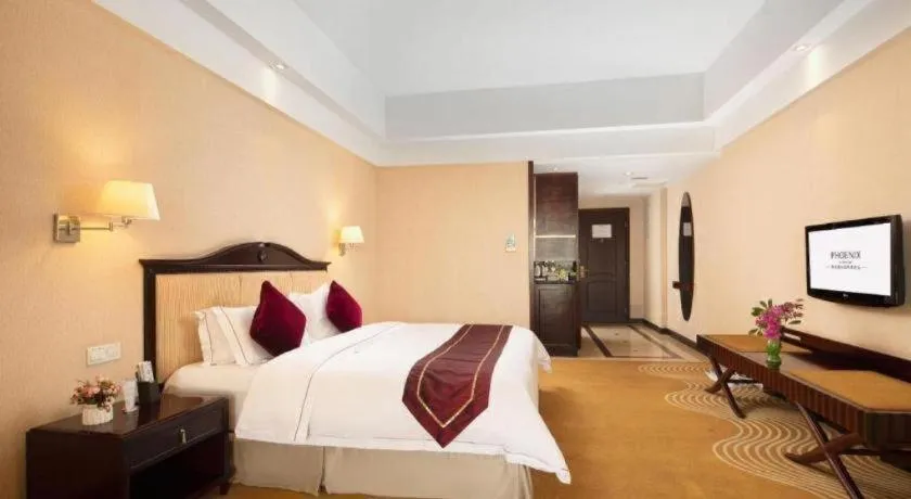 Bed in Country Garden Phoenix Hotel Anqing