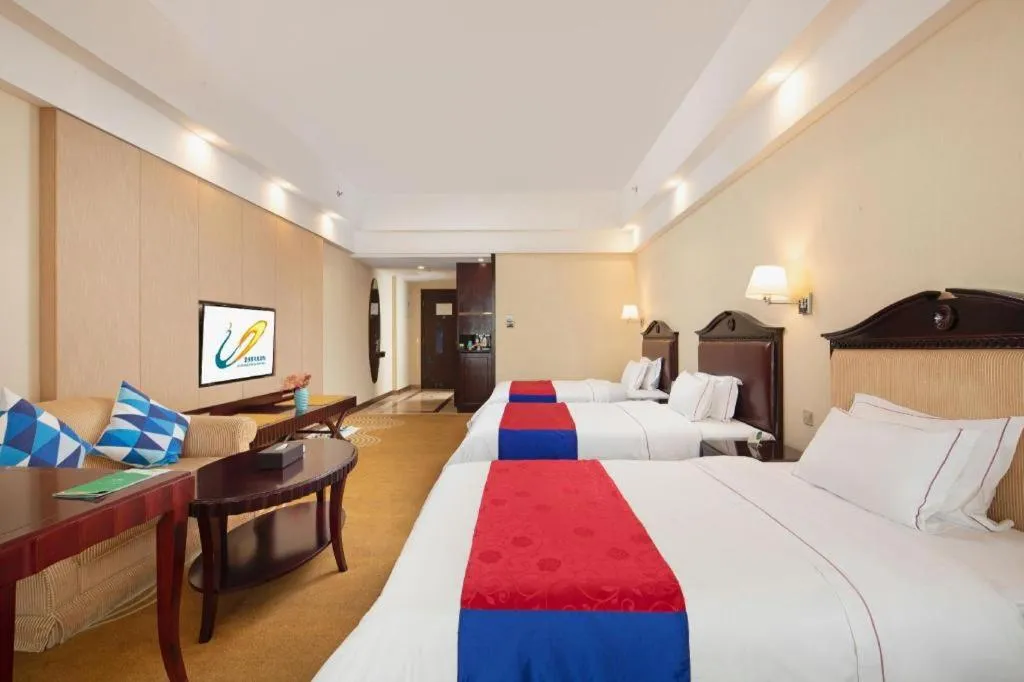 Bed in Country Garden Phoenix Hotel Anqing