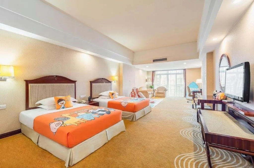 Bed in Country Garden Phoenix Hotel Anqing