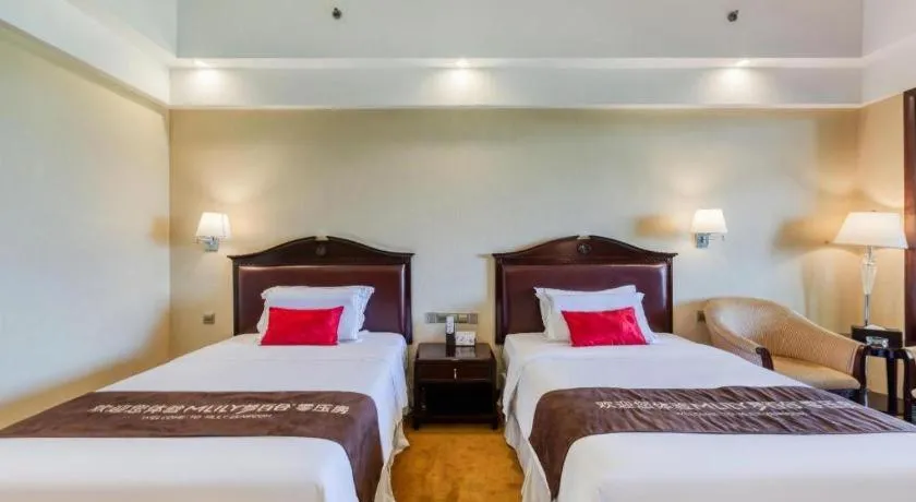 Bed in Country Garden Phoenix Hotel Anqing