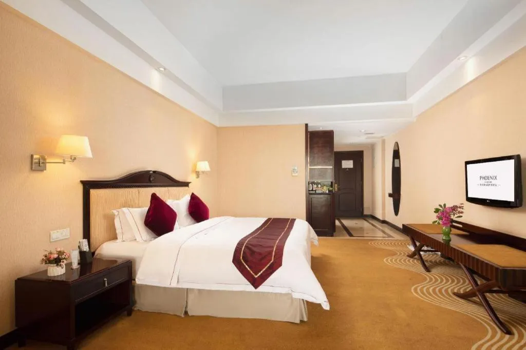 Bed in Country Garden Phoenix Hotel Anqing