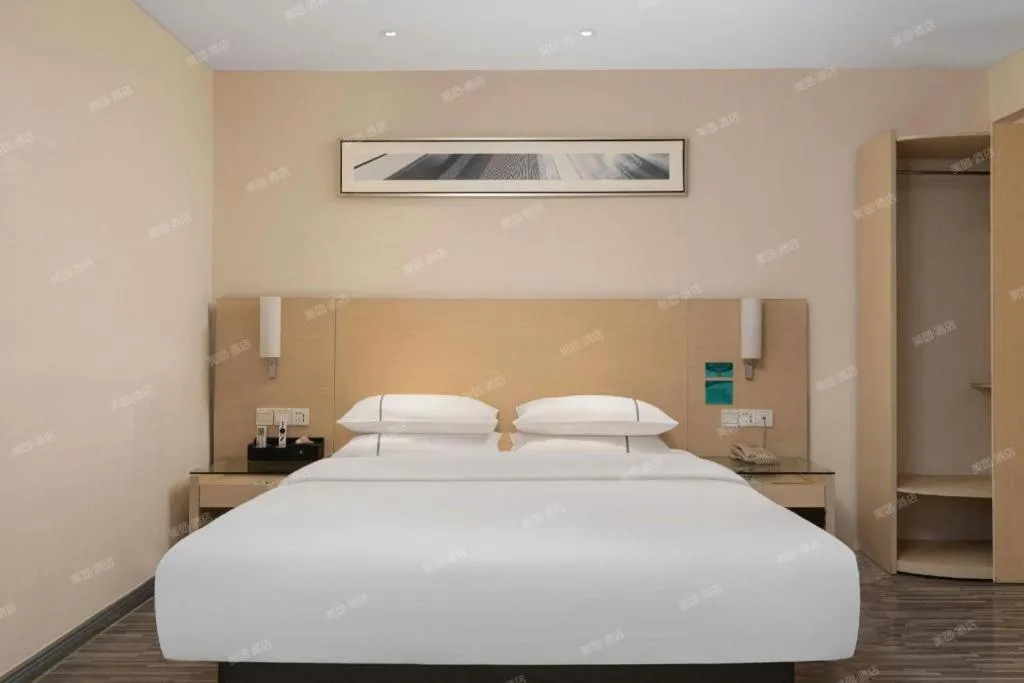 Bed in City Comfort Inn Liuzhou Beique Road Huang Village
