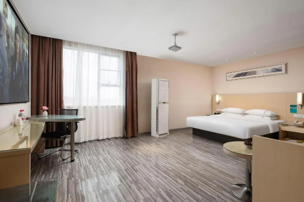 Bed in City Comfort Inn Liuzhou Beique Road Huang Village