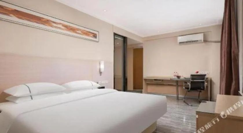 Bed in City Comfort Inn Liuzhou Beique Road Huang Village