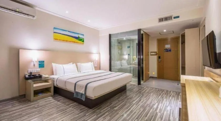 Bed in City Comfort Inn Qinzhou Niannianfeng Old Street Renmin Road