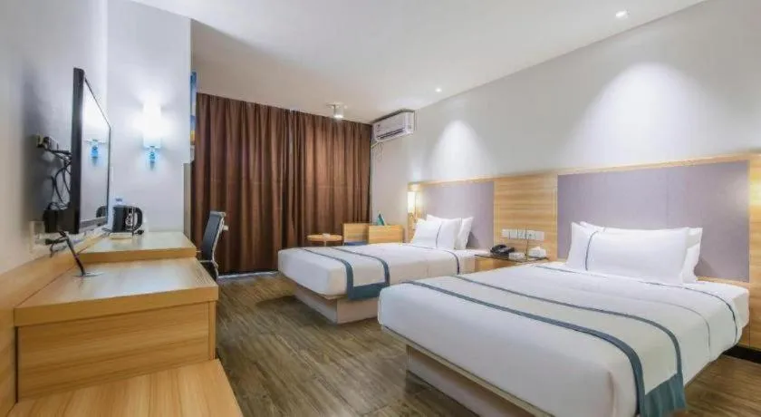 Bed in City Comfort Inn Qinzhou Niannianfeng Old Street Renmin Road