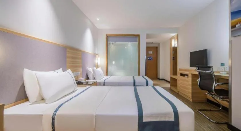 Bed in City Comfort Inn Qinzhou Niannianfeng Old Street Renmin Road
