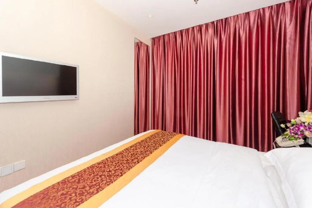 Bed in Xiamen Blue Peninsula Hotel