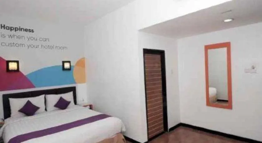 Bed in Oriza Hotel Surabaya