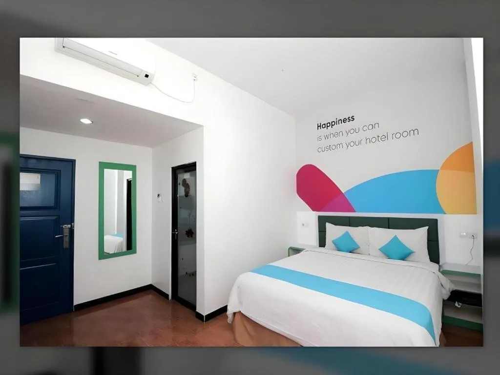 Bed in Oriza Hotel Surabaya