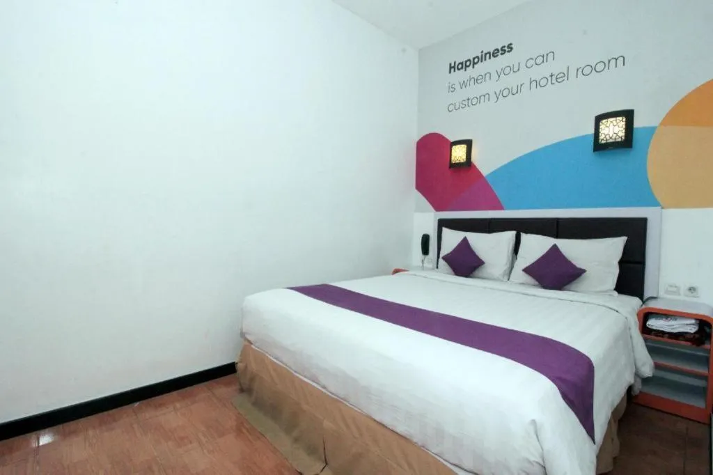 Bed in Oriza Hotel Surabaya