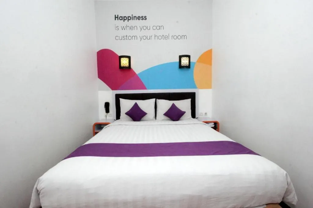 Bed in Oriza Hotel Surabaya