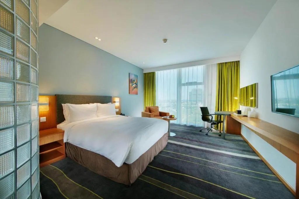 Bed in Holiday Inn Express Handan East By IHG