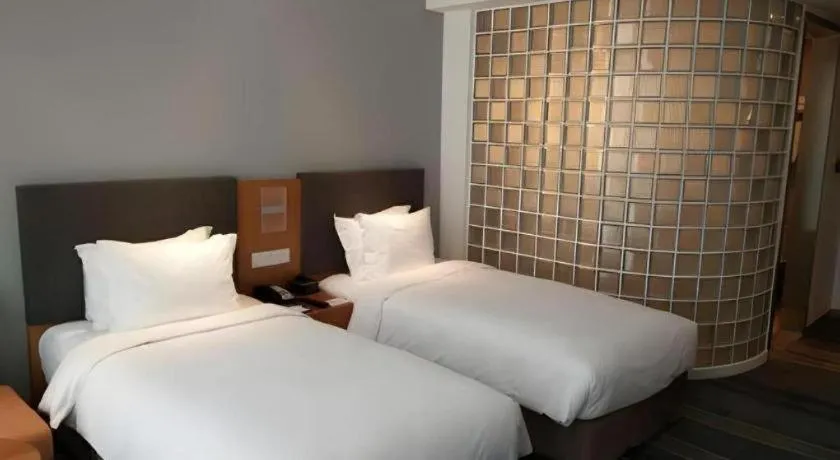 Bed in Holiday Inn Express Handan East By IHG