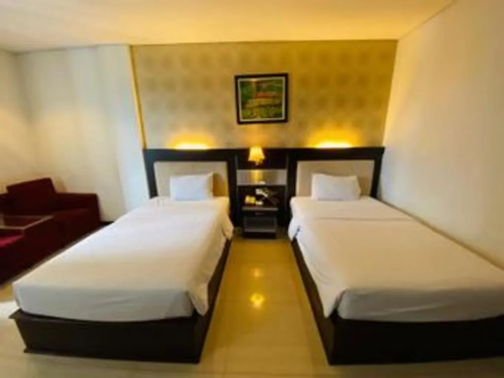 Bed in Zahra Syariah Hotel Kendari