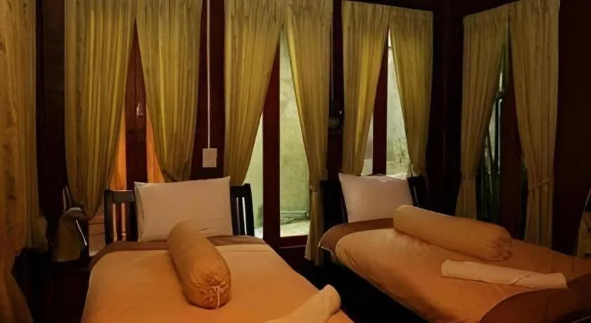 Bed in P&P Coffee & Resort Maesariang