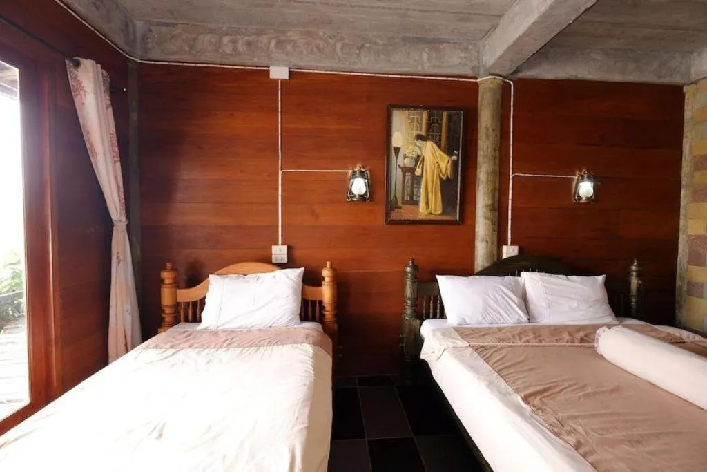 Bed in P&P Coffee & Resort Maesariang